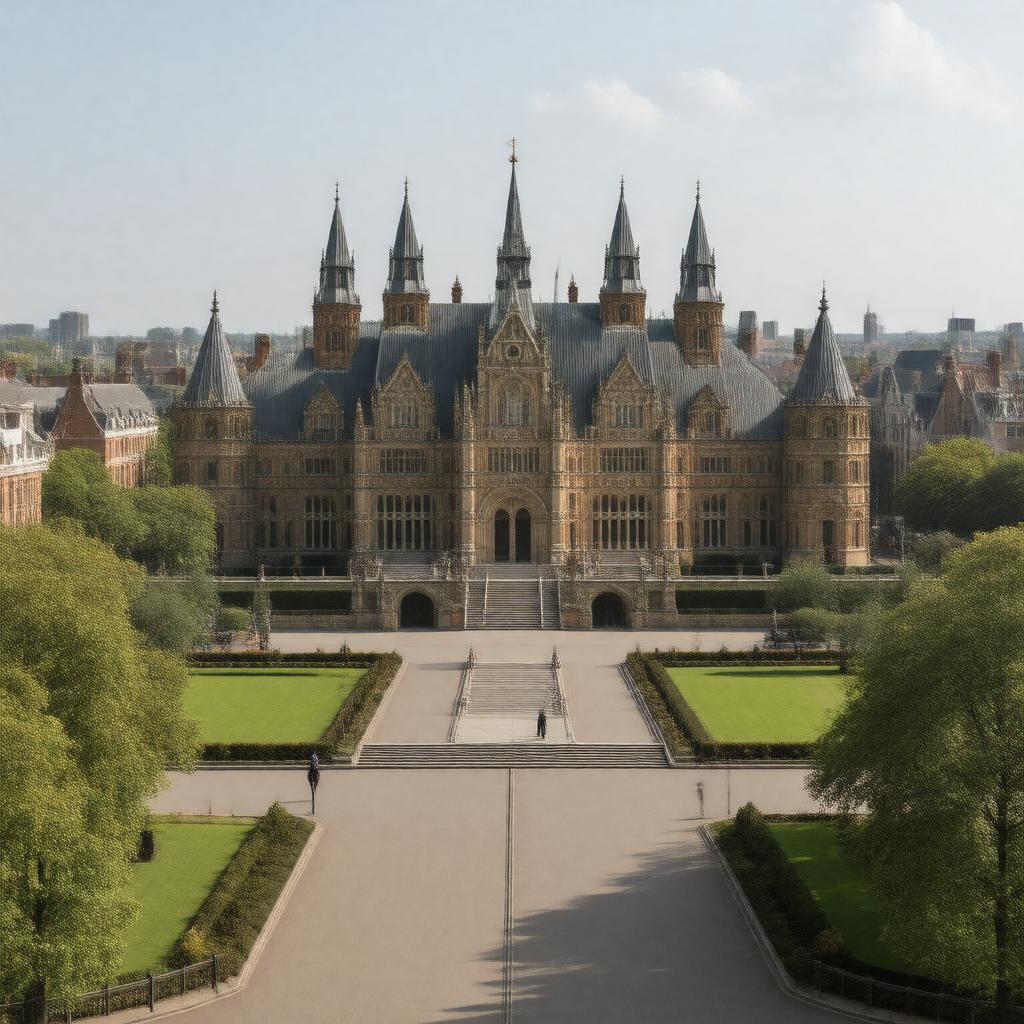 AI-created image of Rijksmuseum
