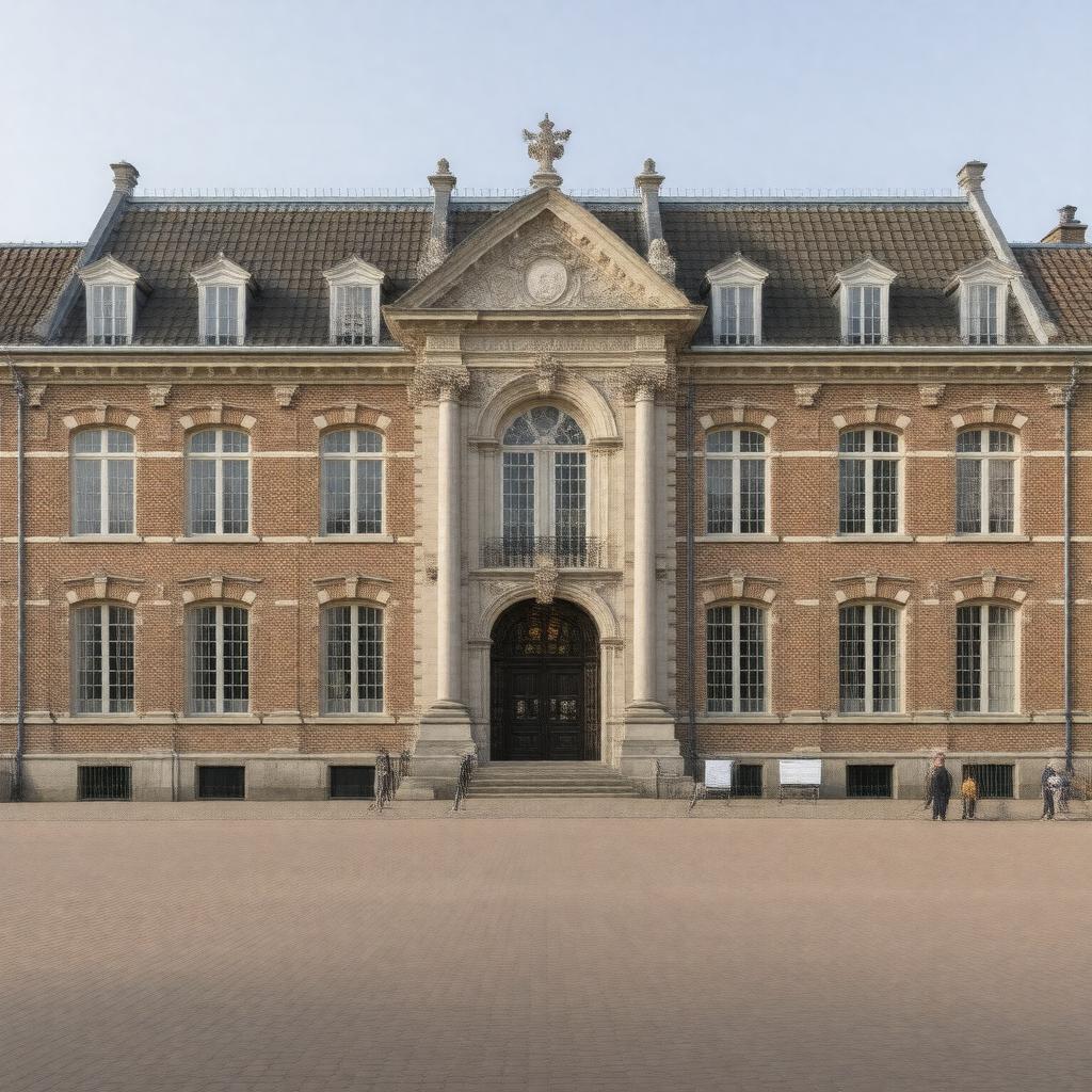 AI-created image of Rijksmuseum van Oudheden