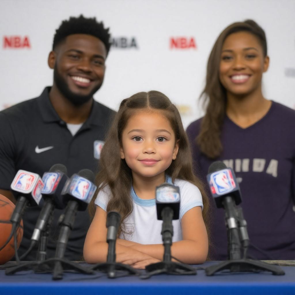 Click to view larger image AI-created image of Riley Curry