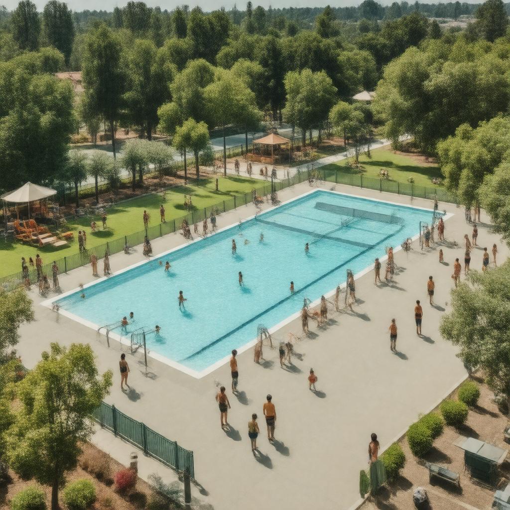 Click to view larger image AI-created image of Rinconada Park