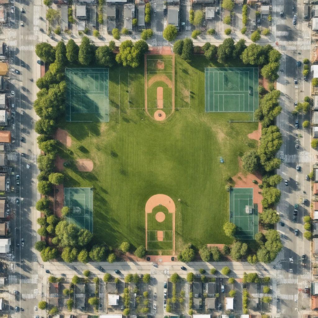 Click to view larger image AI-created image of Ringer Park