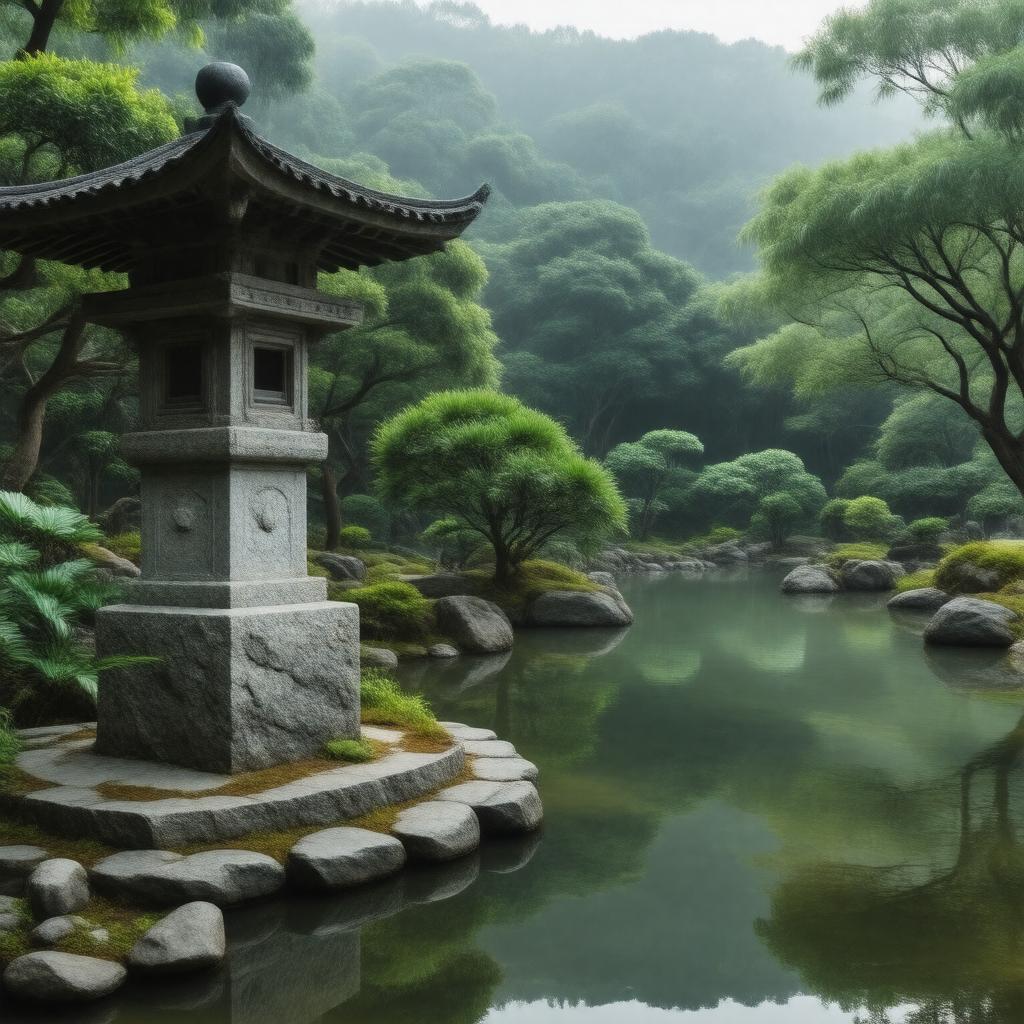 AI-created image of Rinzai-shū