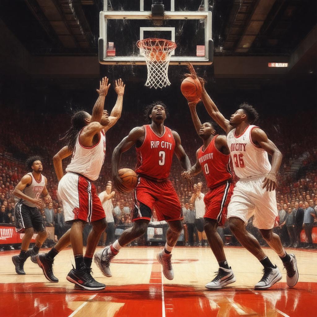 AI-created image of Rip City Remix