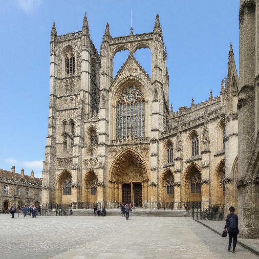 AI-created image of Ripon Cathedral