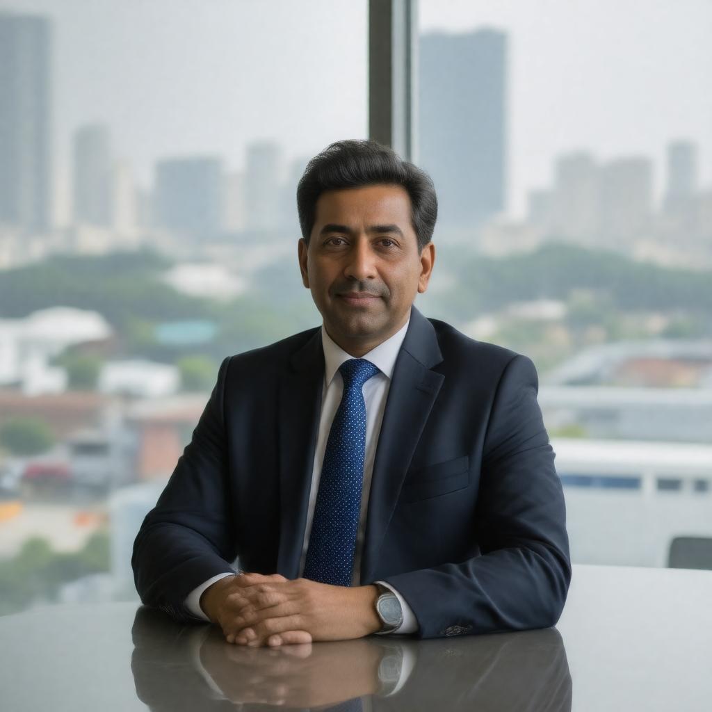 AI-created image of Rishad Premji