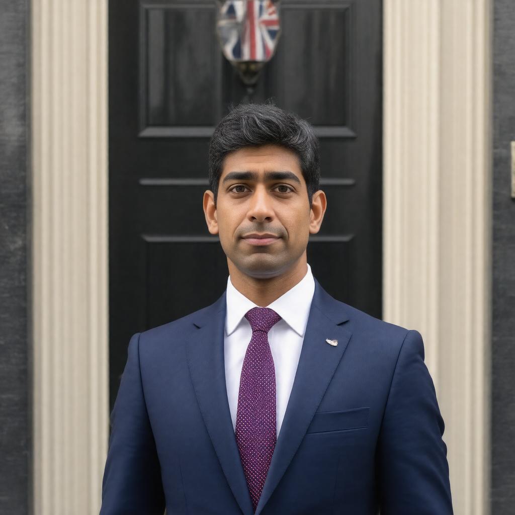 AI-created image of Rishi Sunak