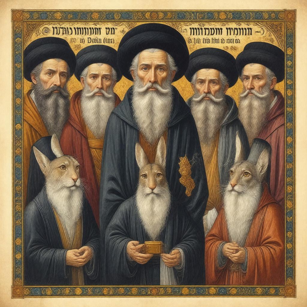 AI-created image of Rishonim