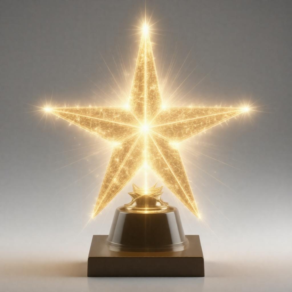 Click to view larger image AI-created image of Rising Star Award