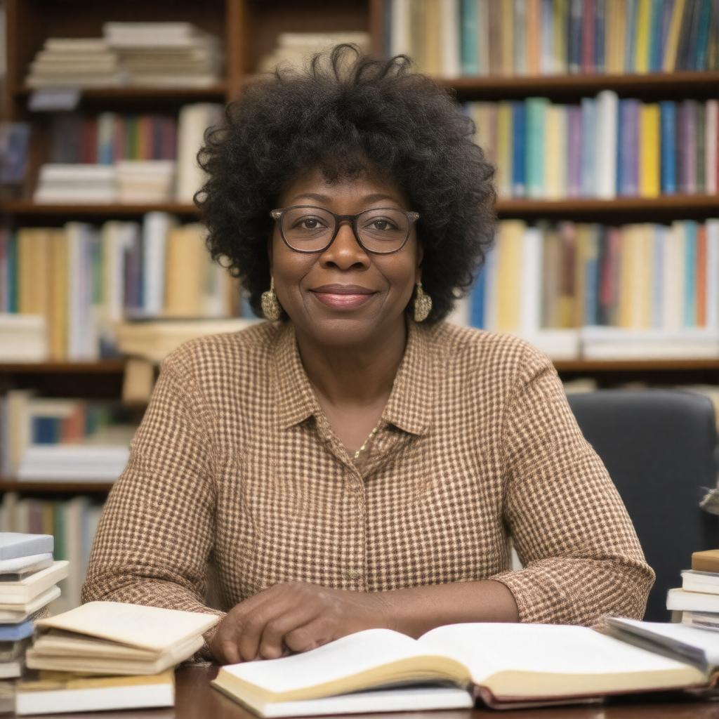 AI-created image of Rita Dove