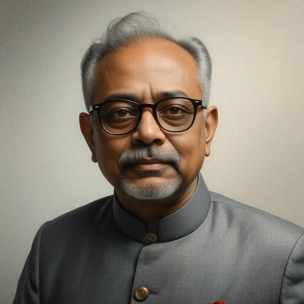 AI-created image of Rituparno Ghosh