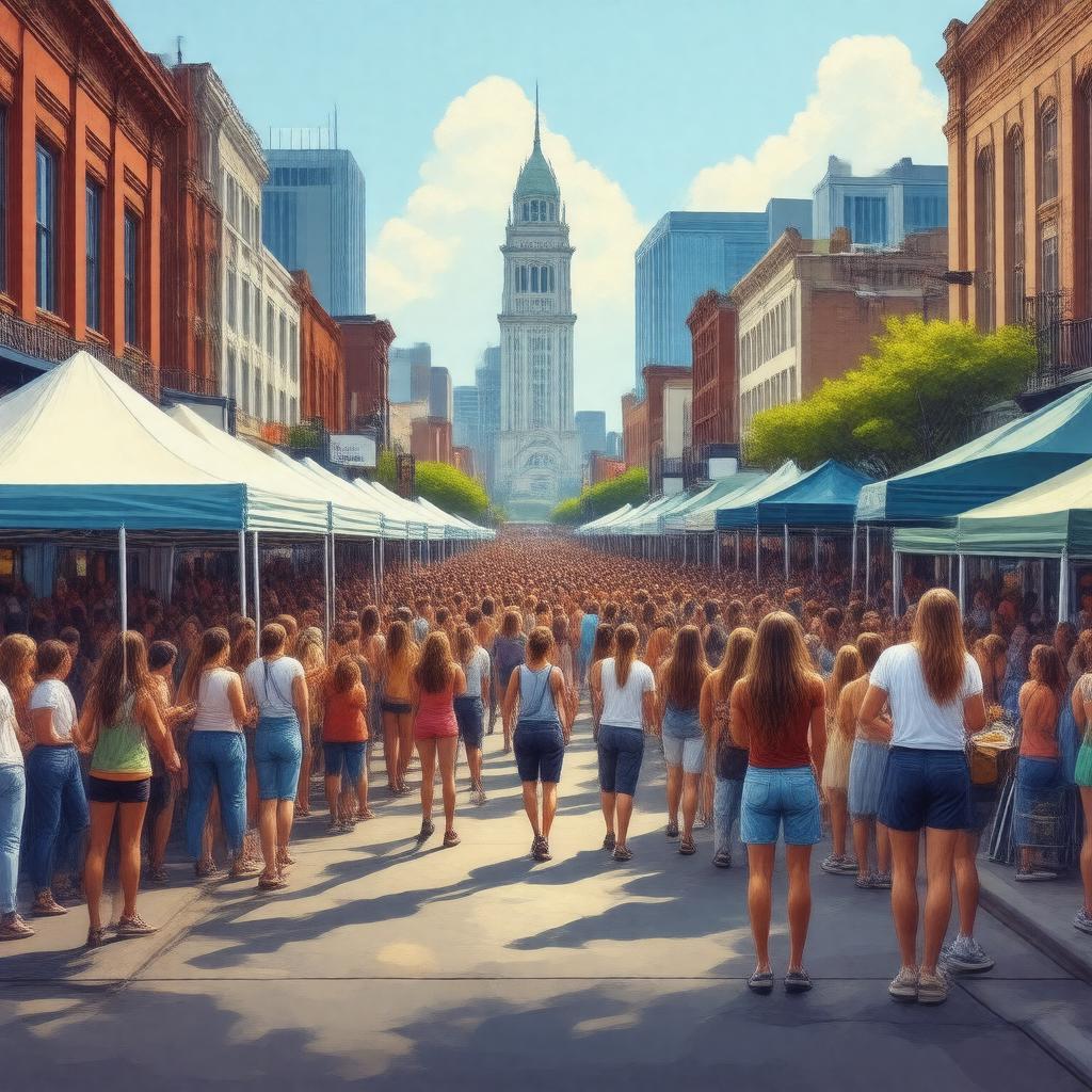 Click to view larger image AI-created image of RiverArtsFest