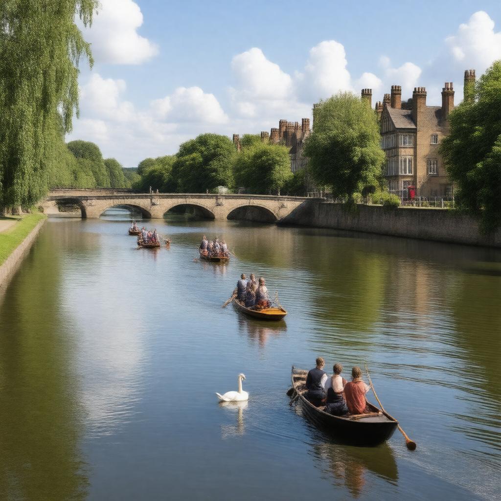 AI-created image of River Cam