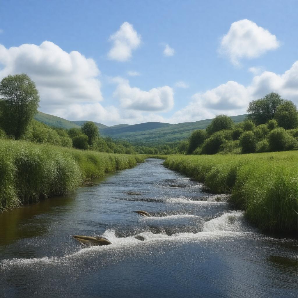 AI-created image of River Eden