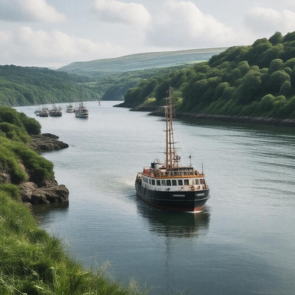 AI-created image of River Fal