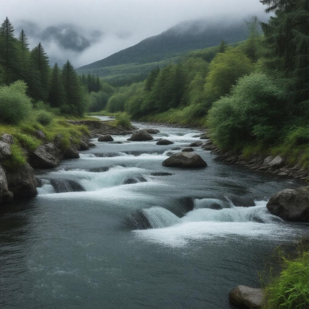 AI-created image of River Foyers