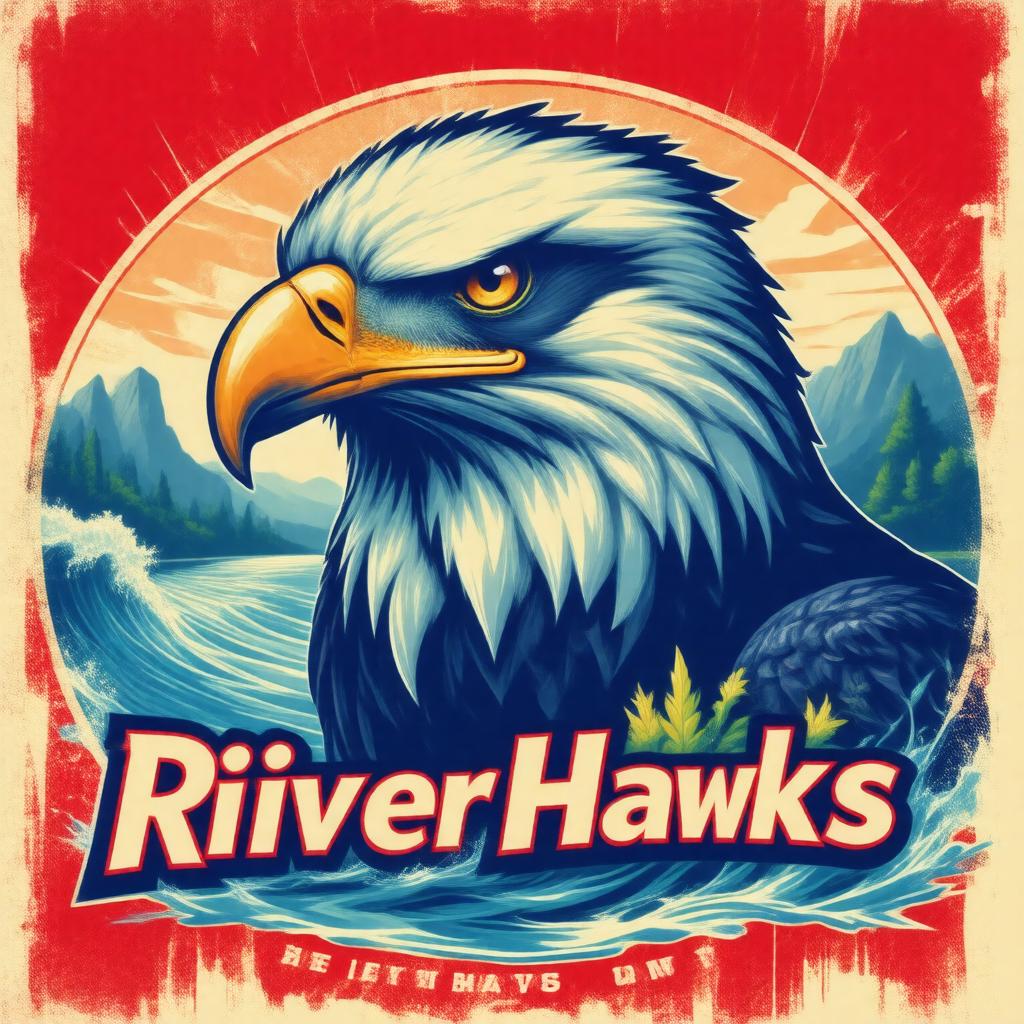 AI-created image of River Hawks