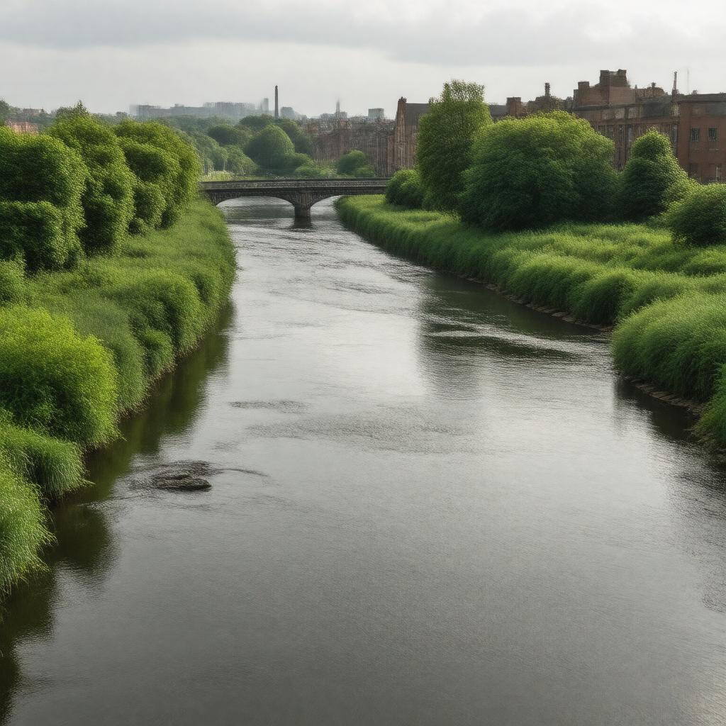 AI-created image of River Irwell