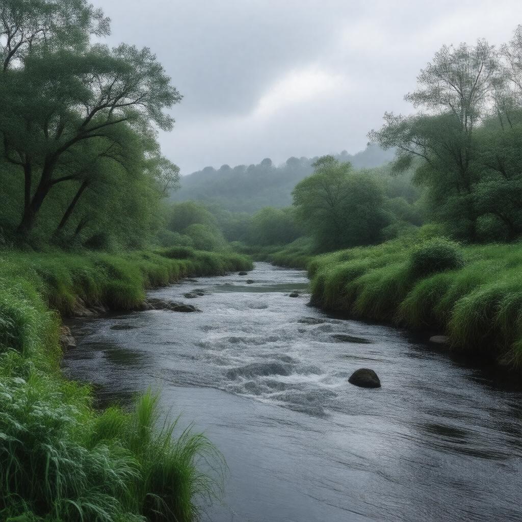 AI-created image of River Kensey
