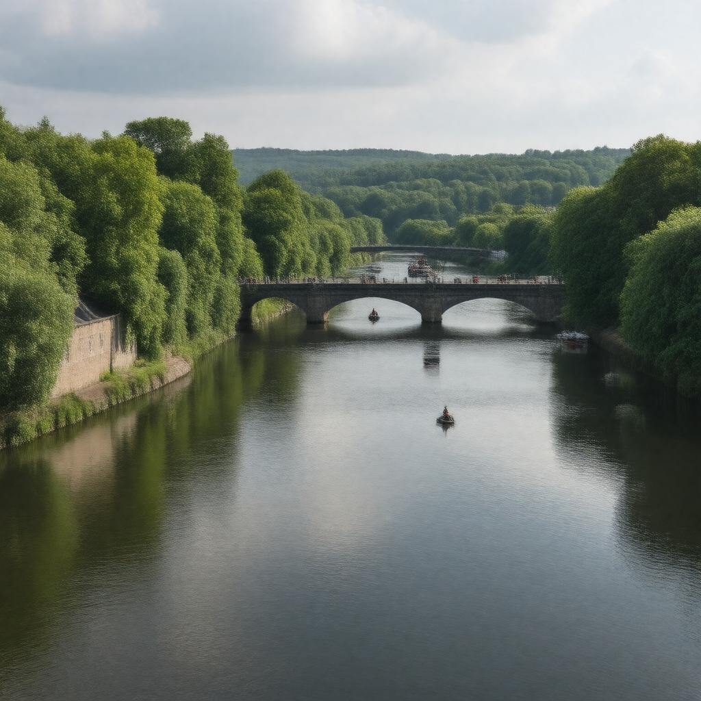 AI-created image of River Lee