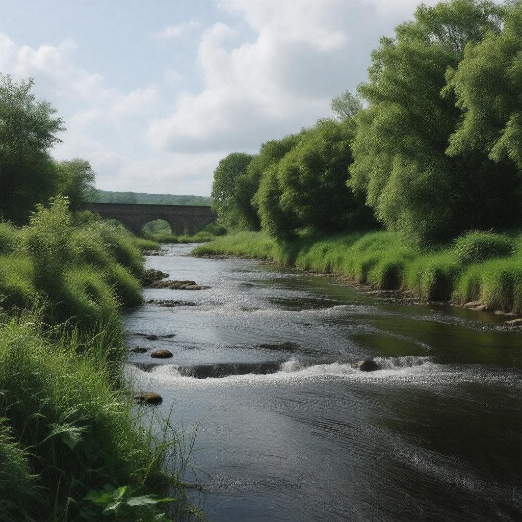AI-created image of River Lynher