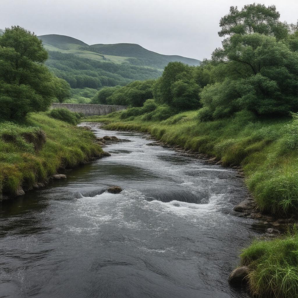 AI-created image of River Meavy
