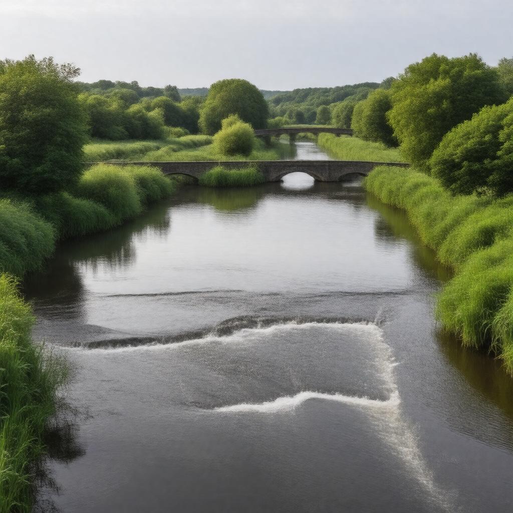 AI-created image of River Mole