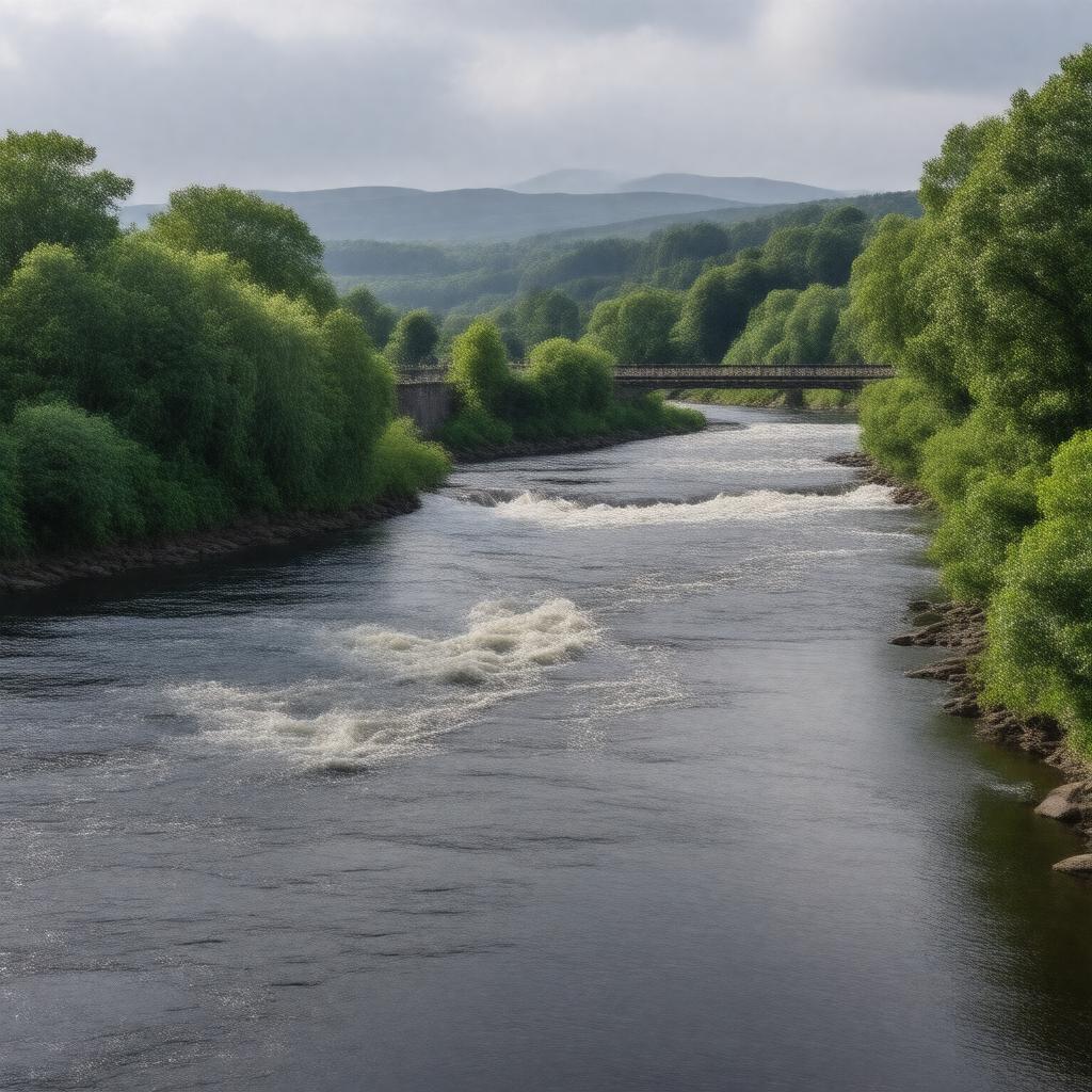 AI-created image of River Ness