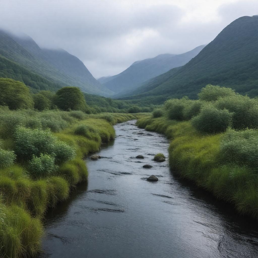 AI-created image of River Oich