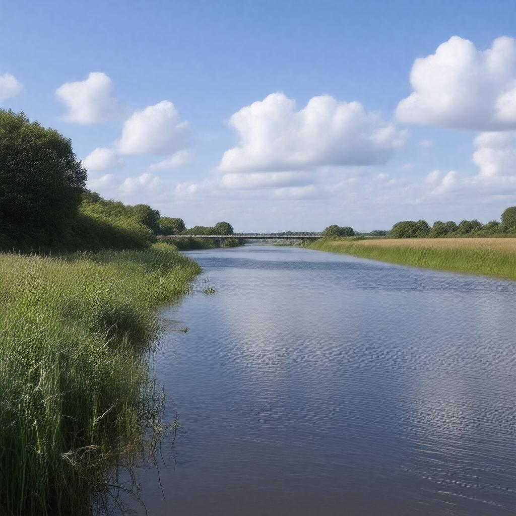 AI-created image of River Orwell