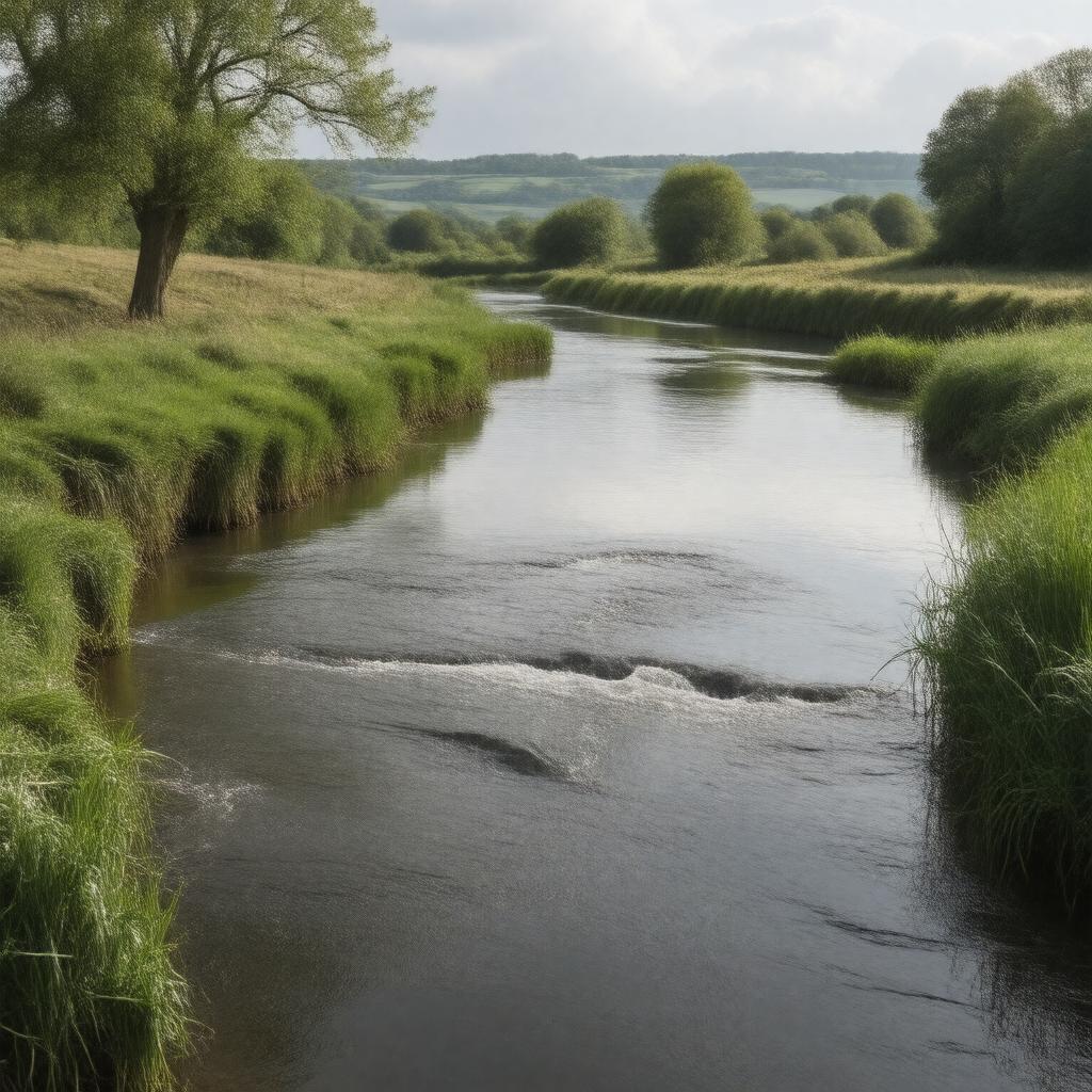 Click to view larger image AI-created image of River Piddle