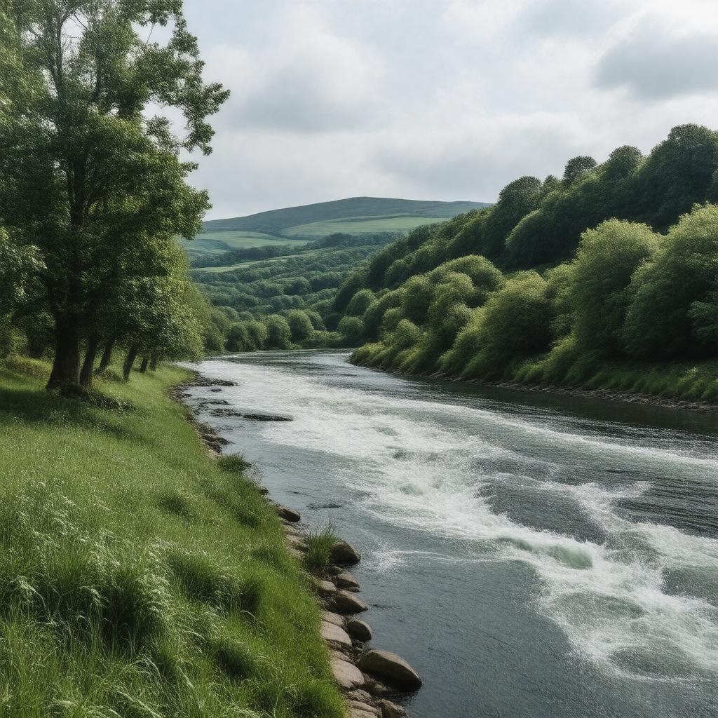 Click to view larger image AI-created image of River Plym