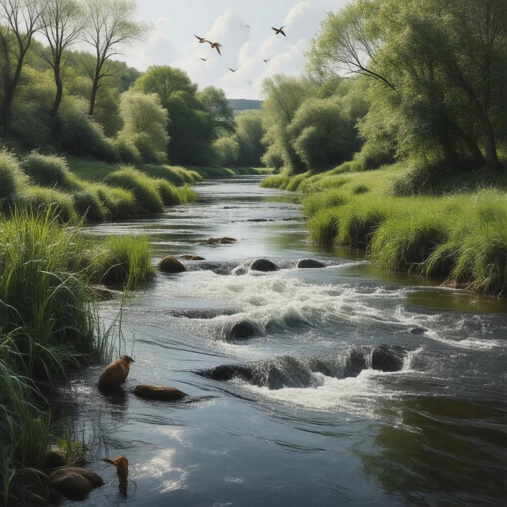 AI-created image of River Purwell