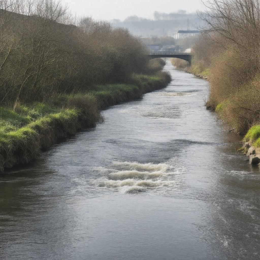 AI-created image of River Sherbourne