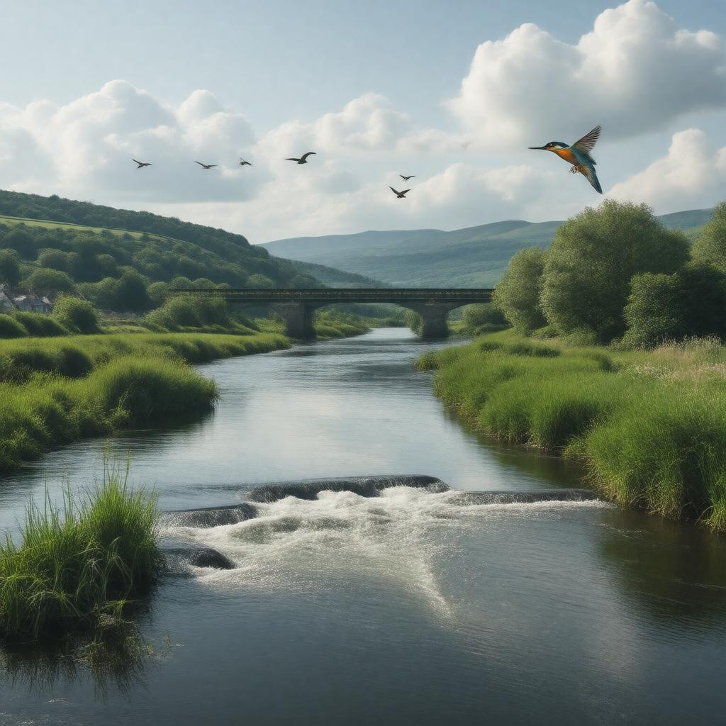 AI-created image of River Taw