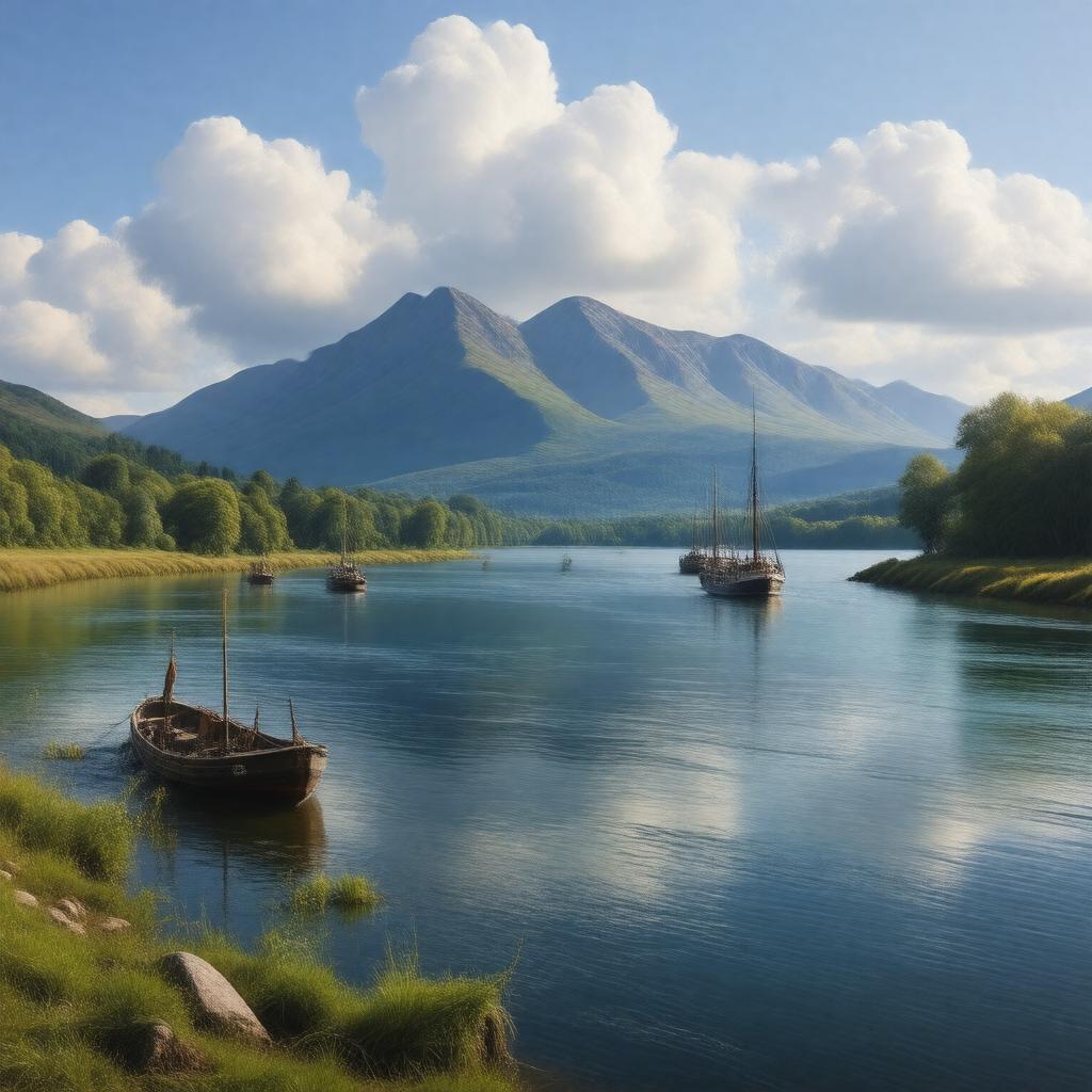 AI-created image of River Tay