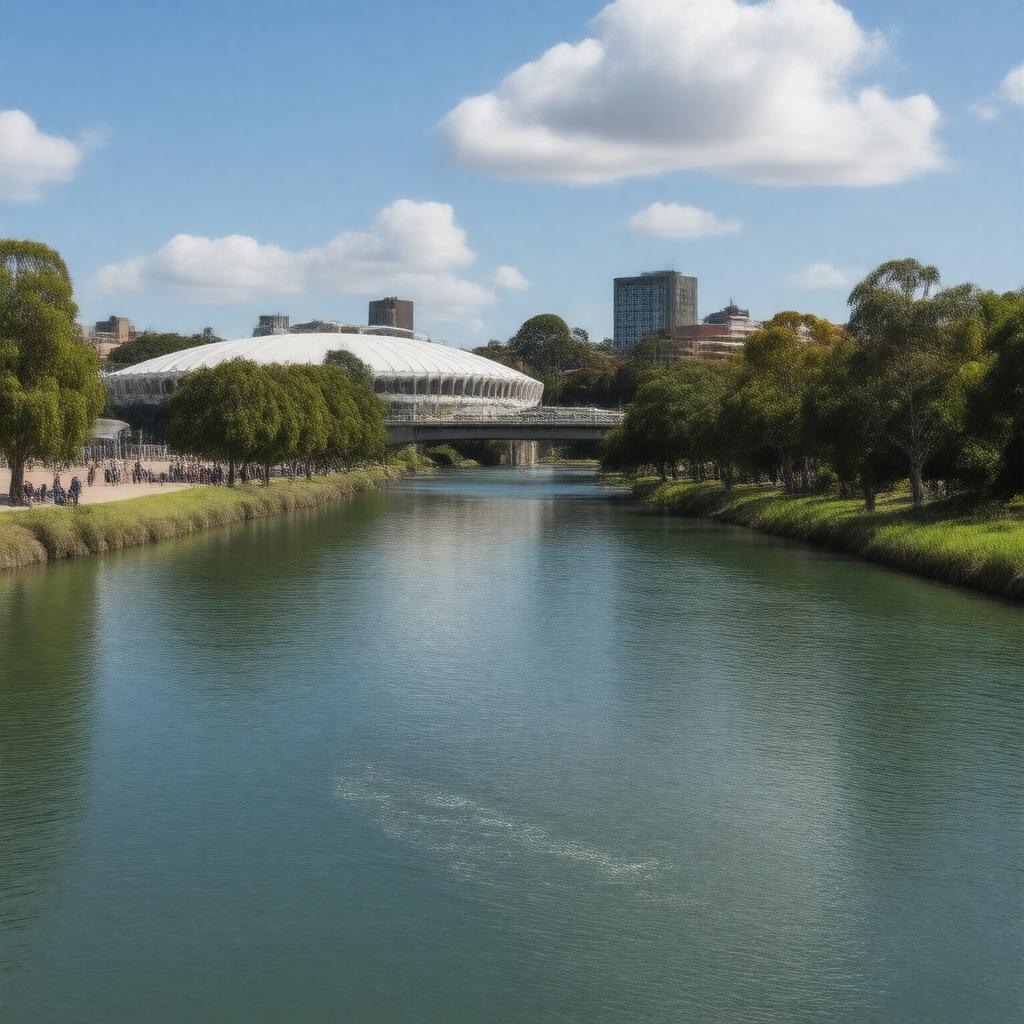 AI-created image of River Torrens