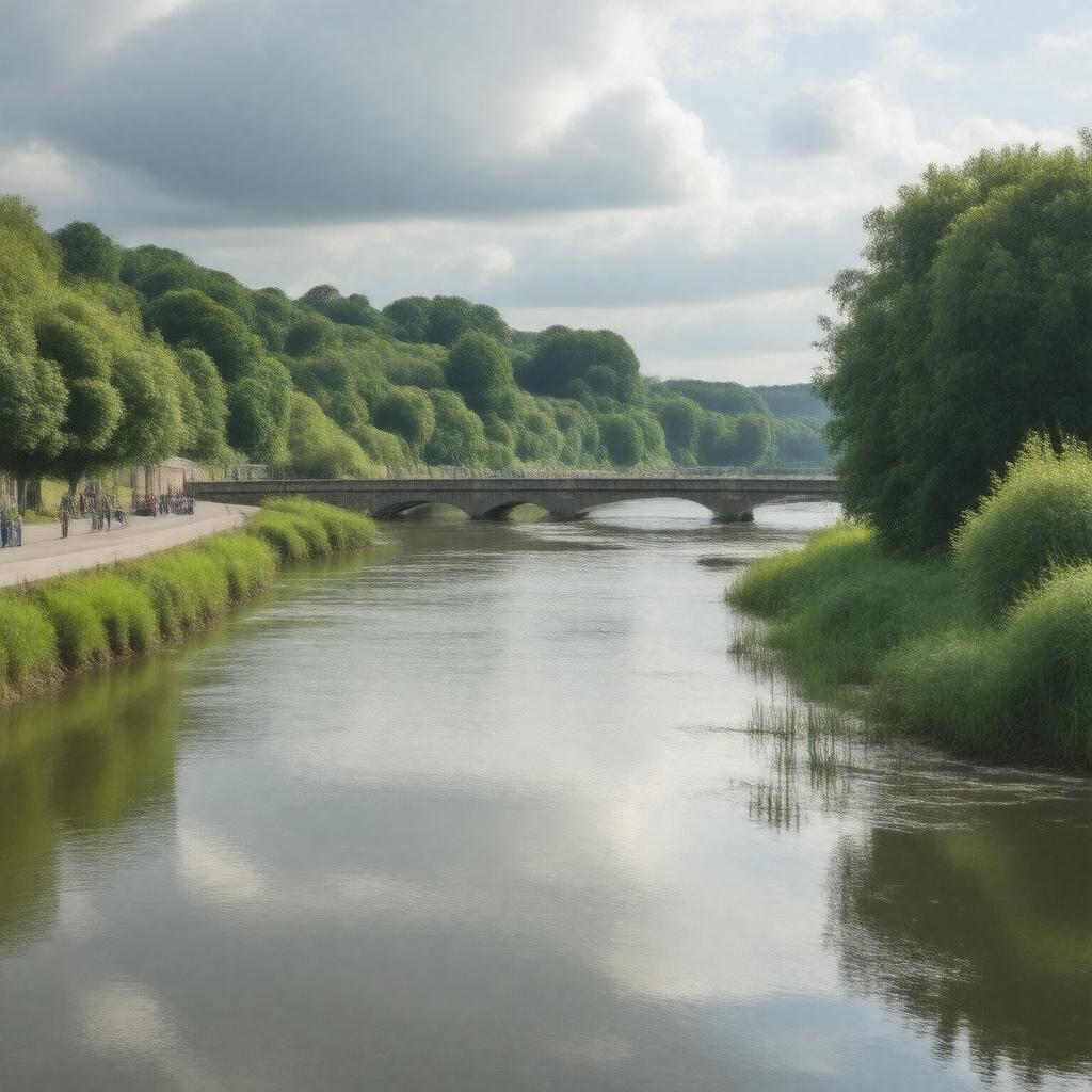 AI-created image of River Truro