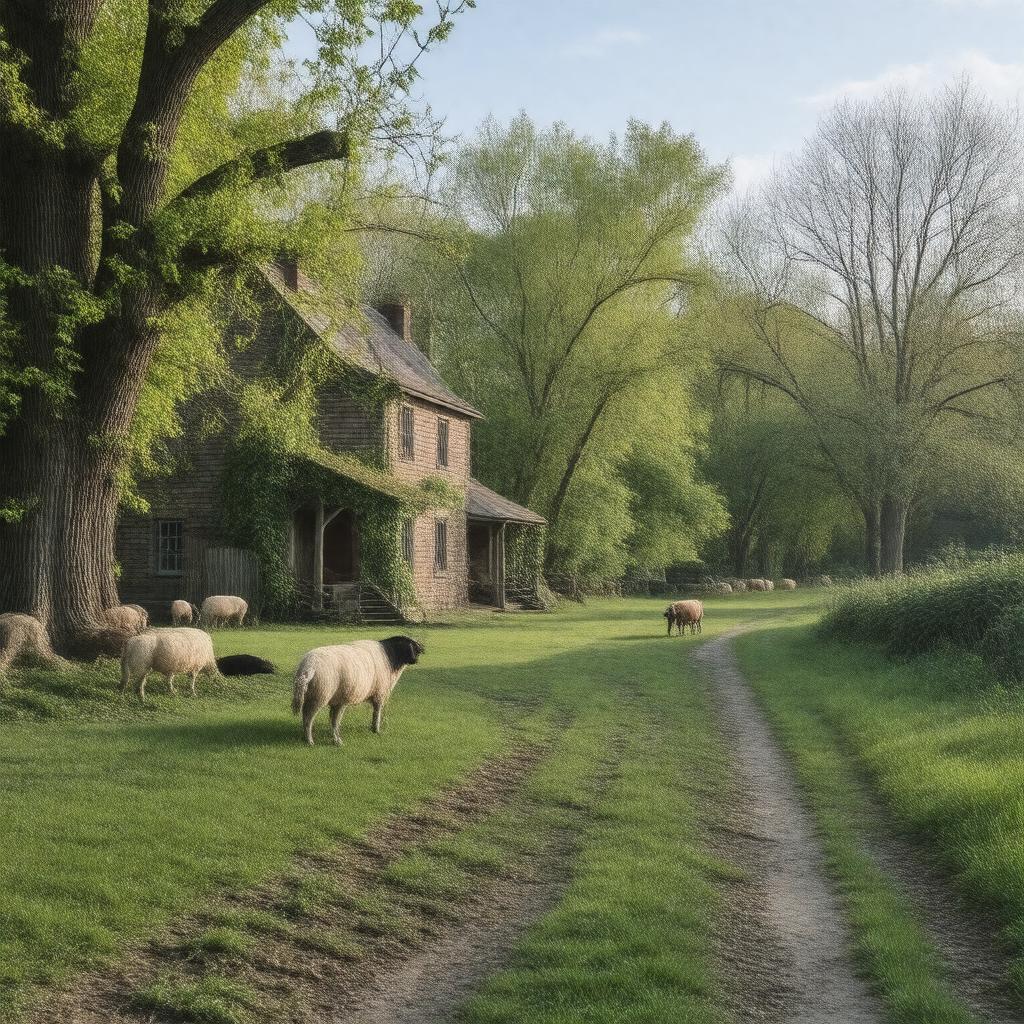 AI-created image of Riverdale Farm