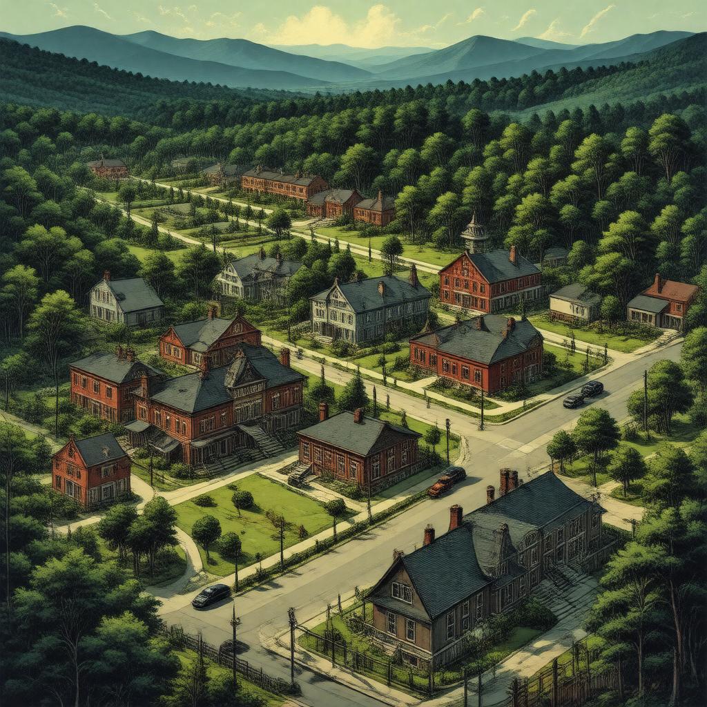 AI-created image of Riverdale