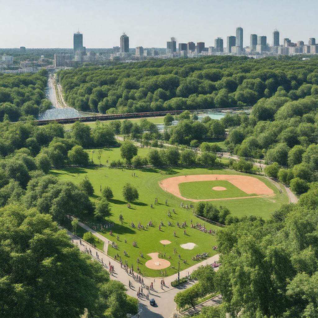 AI-created image of Riverdale Park West