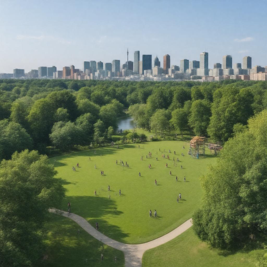 AI-created image of Riverdale Park