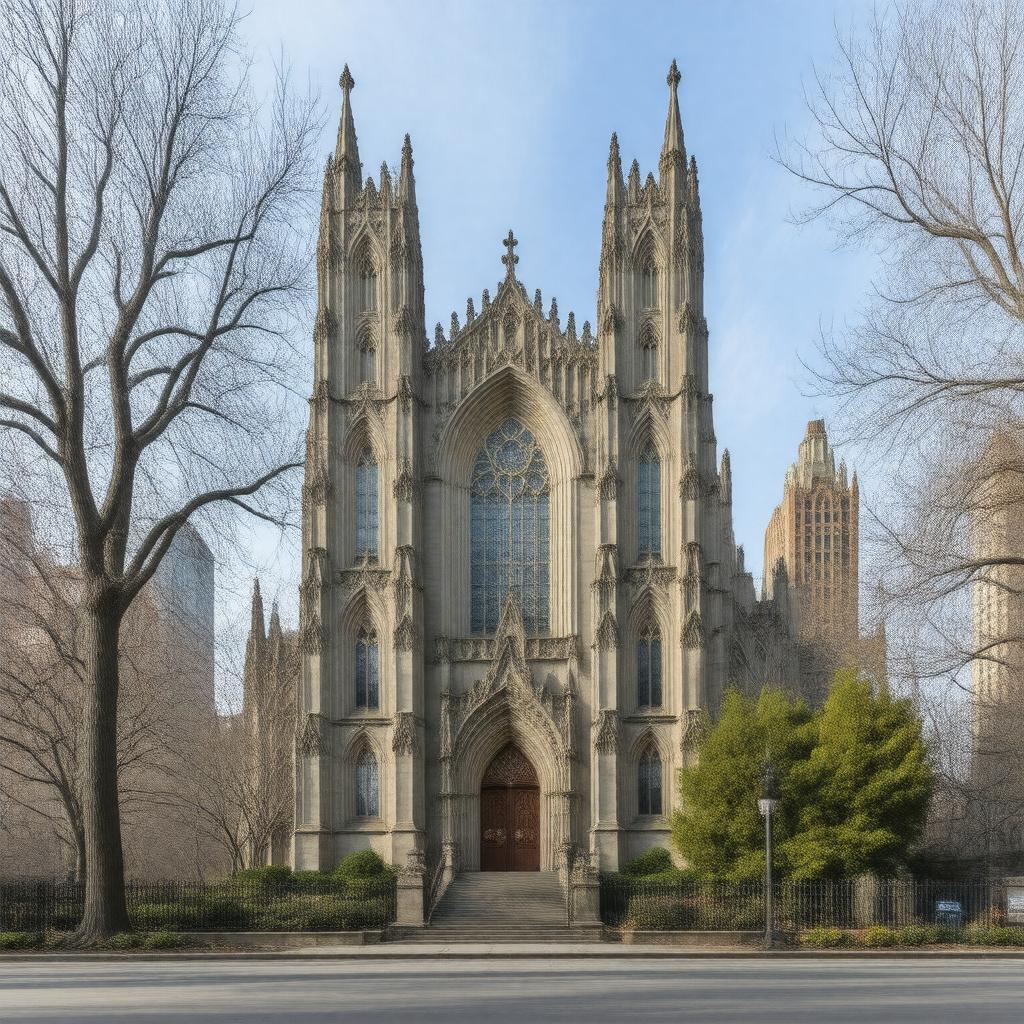 AI-created image of Riverside Church