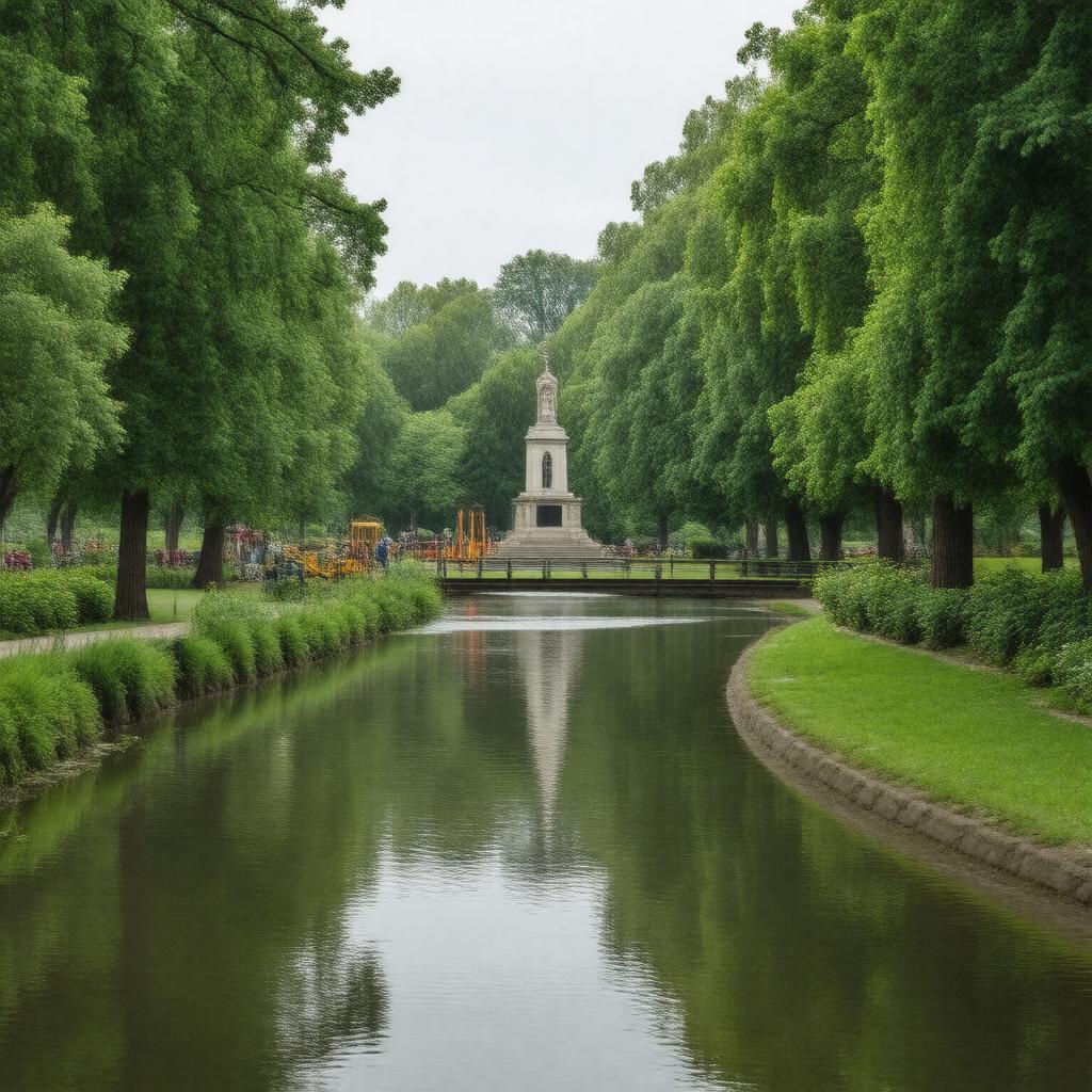 AI-created image of Riversley Park