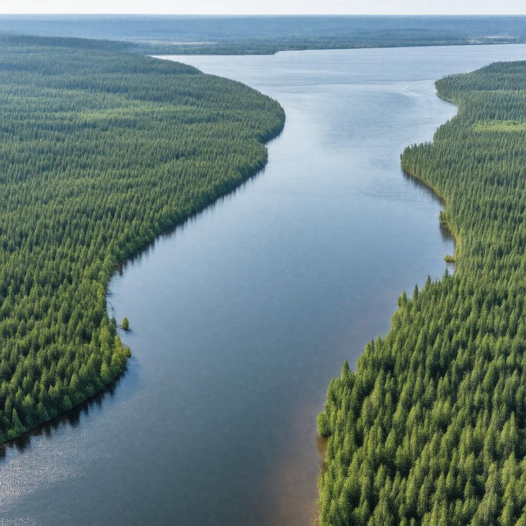 AI-created image of Rivière Romaine