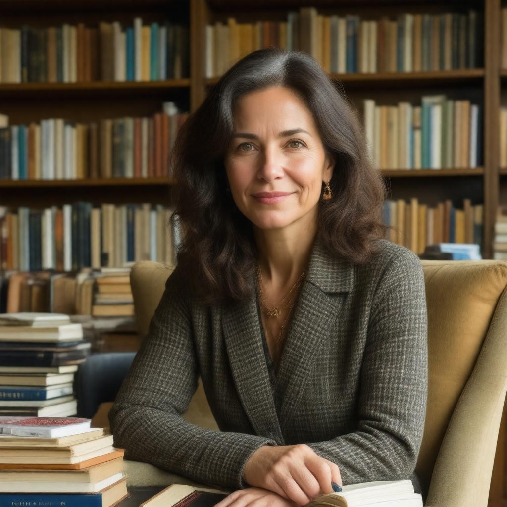 AI-created image of Rivka Galchen