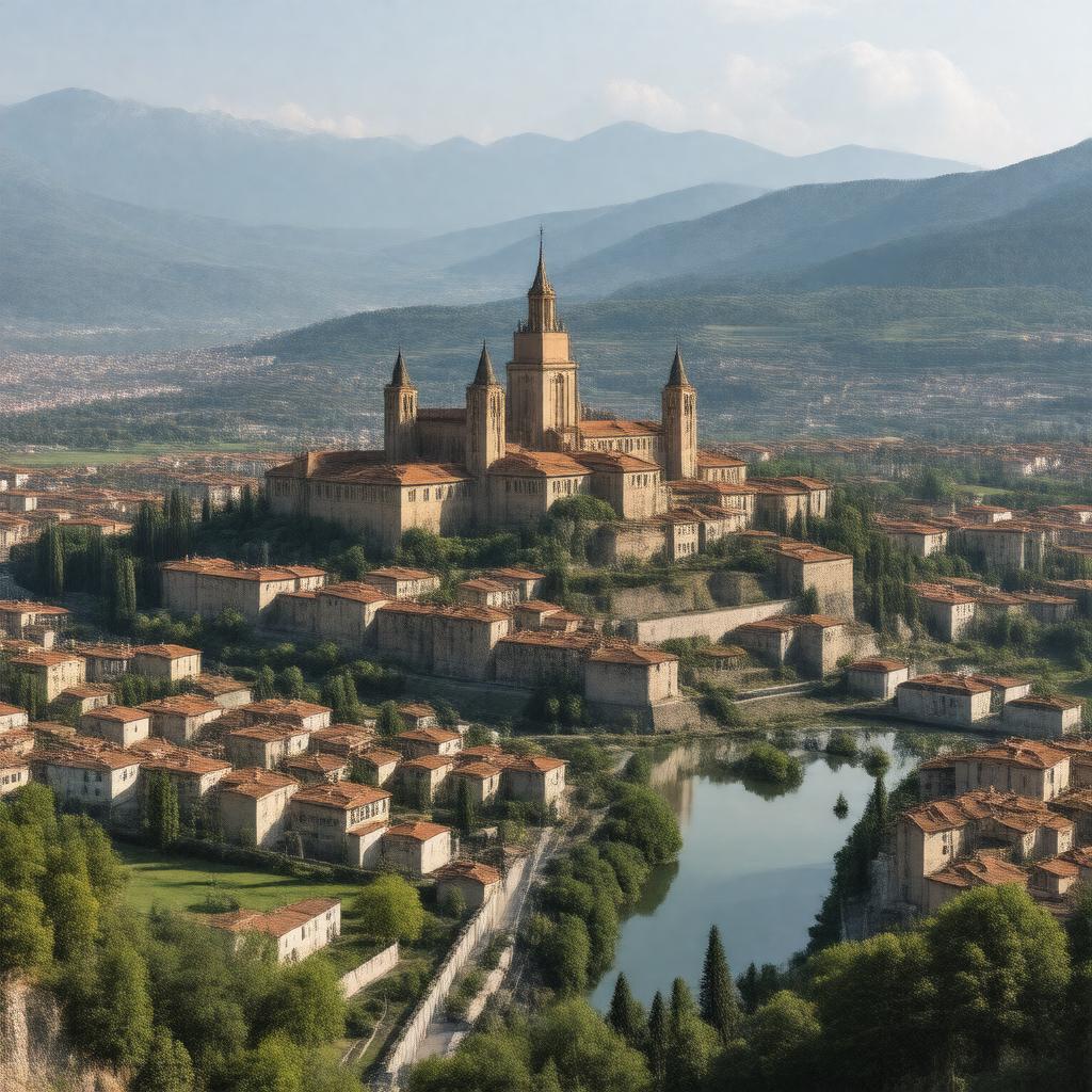 AI-created image of Rivoli, Italy