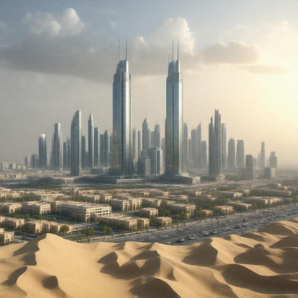 AI-created image of Riyadh