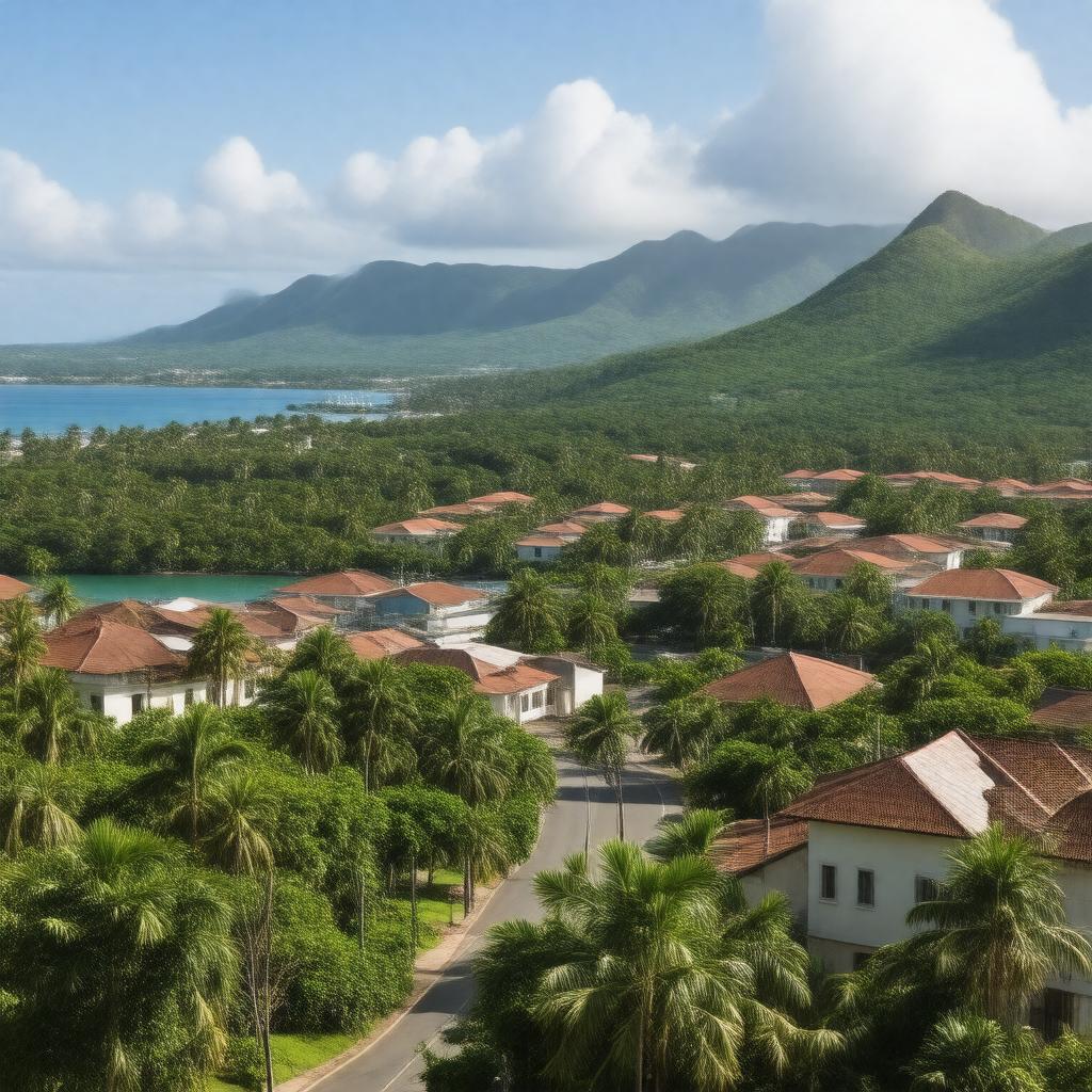 AI-created image of Road Town