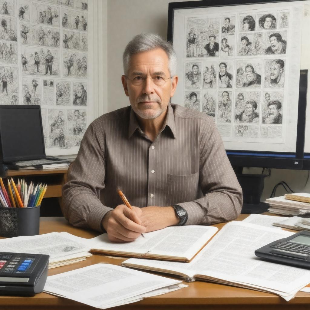 Click to view larger image AI-created image of Rob Tornoe