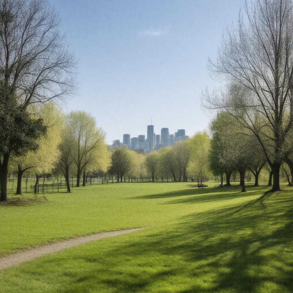 AI-created image of Robbins Farm Park